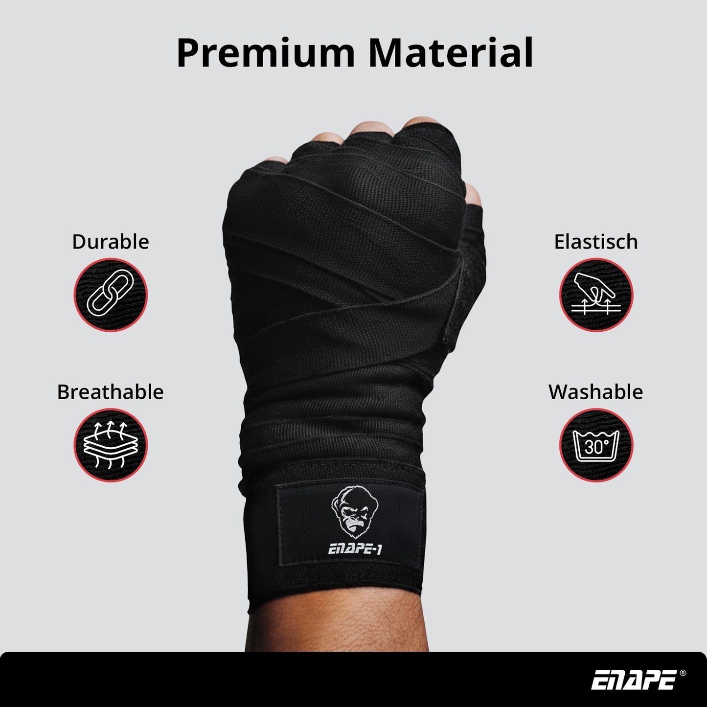 Boxing Hand Wraps – 4 m