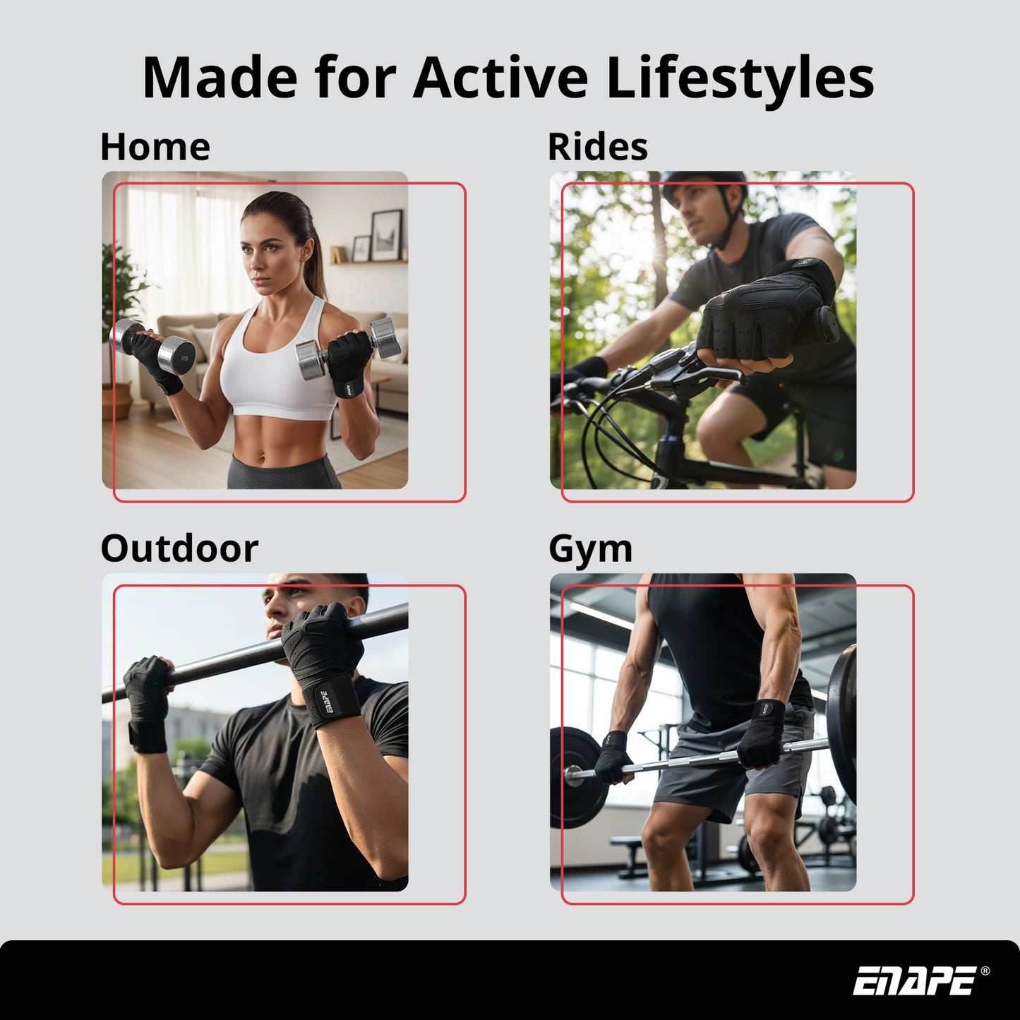 Training Gloves – Grip & Wrist Support